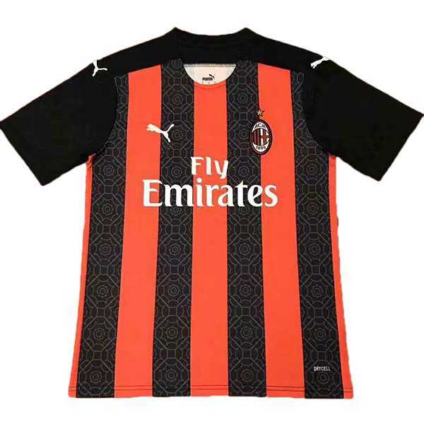 AC Milan 20-21 Home Red Soccer Jersey Shirt - Click Image to Close